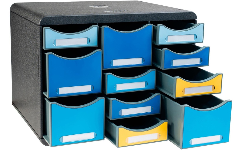 EXACOMPTA Set tiroirs Multi Bee Blue