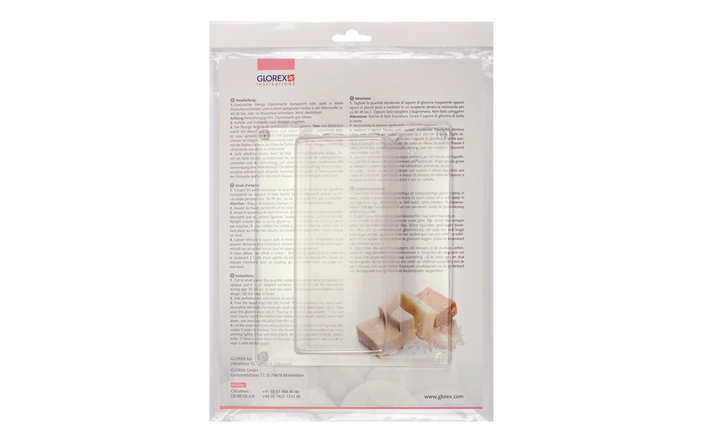 Glorex Moule à couler Grand bloc savon