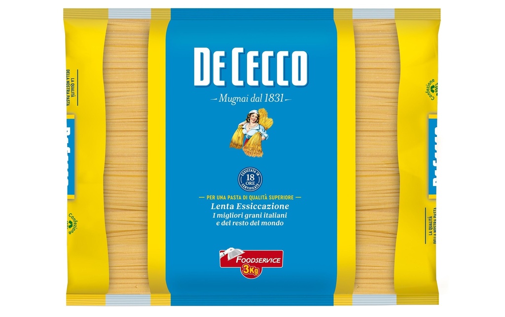 De Cecco Pâtes alimentaires Spaghetti Nr.12 3 kg