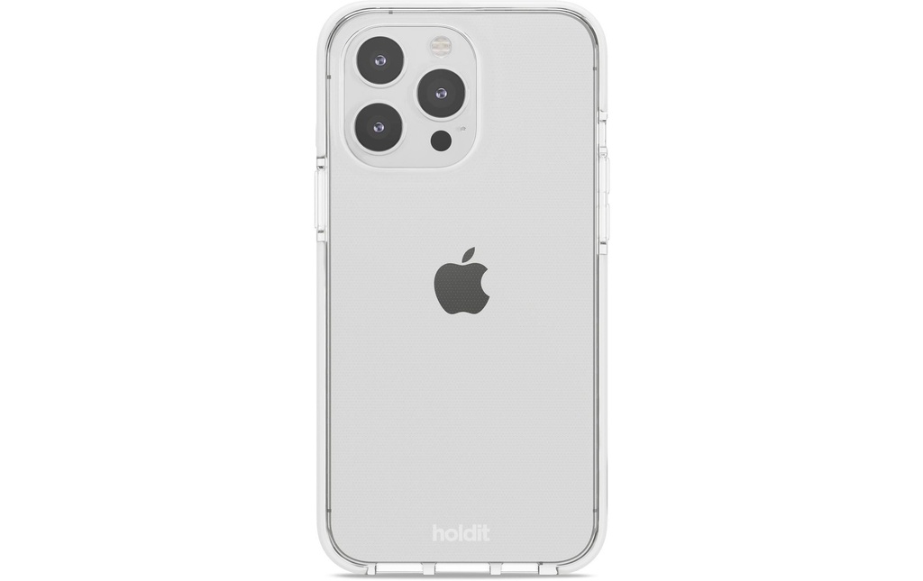 Holdit Coque arrière Seethru iPhone 14 Pro Max Blanc