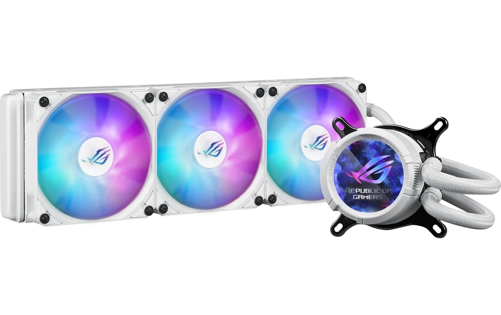 ASUS ROG Refroidissement à eau ROG Strix LC III 360 ARGB White Edition