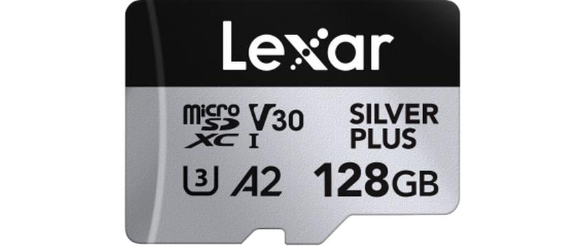 Lexar Carte microSDXC Professional Silver Plus 128 GB