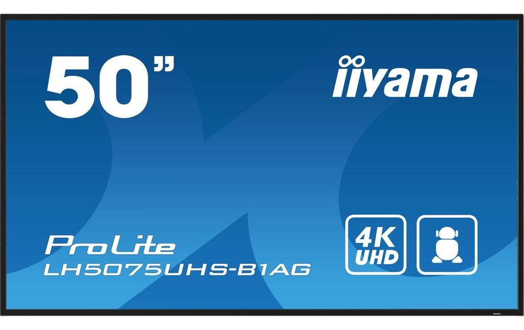 iiyama Ecran Public ProLite LH5075UHS-B1AG 49.5