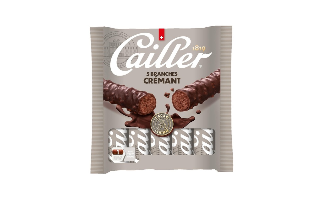 CAILLER Cailler Choc Bar Crmt 5x23g (5 pces)