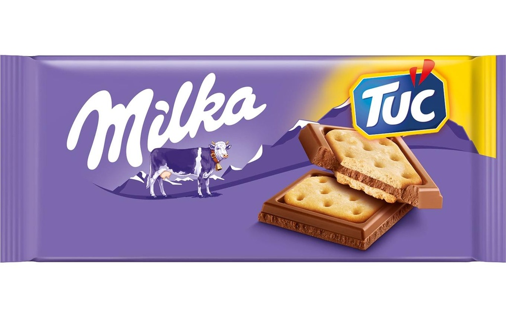Milka Tablette de chocolat Tuc 87 g