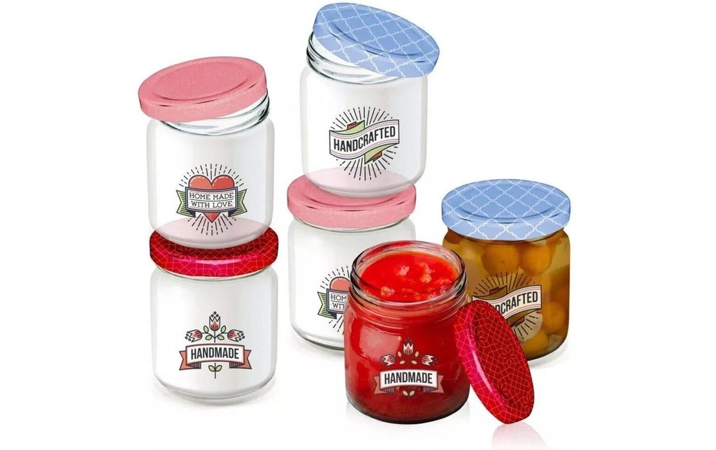 alpina Pots à vis 200 ml, 6 Pièce/s