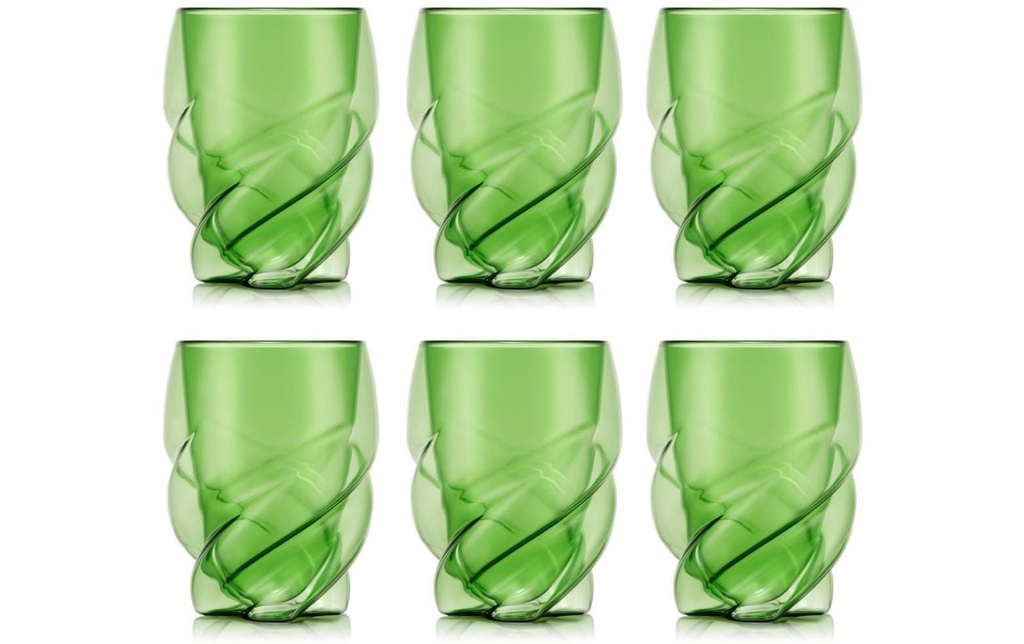 Bodum Verres à double paroi Pavina Paris 270 ml, 6 pièces, Vert