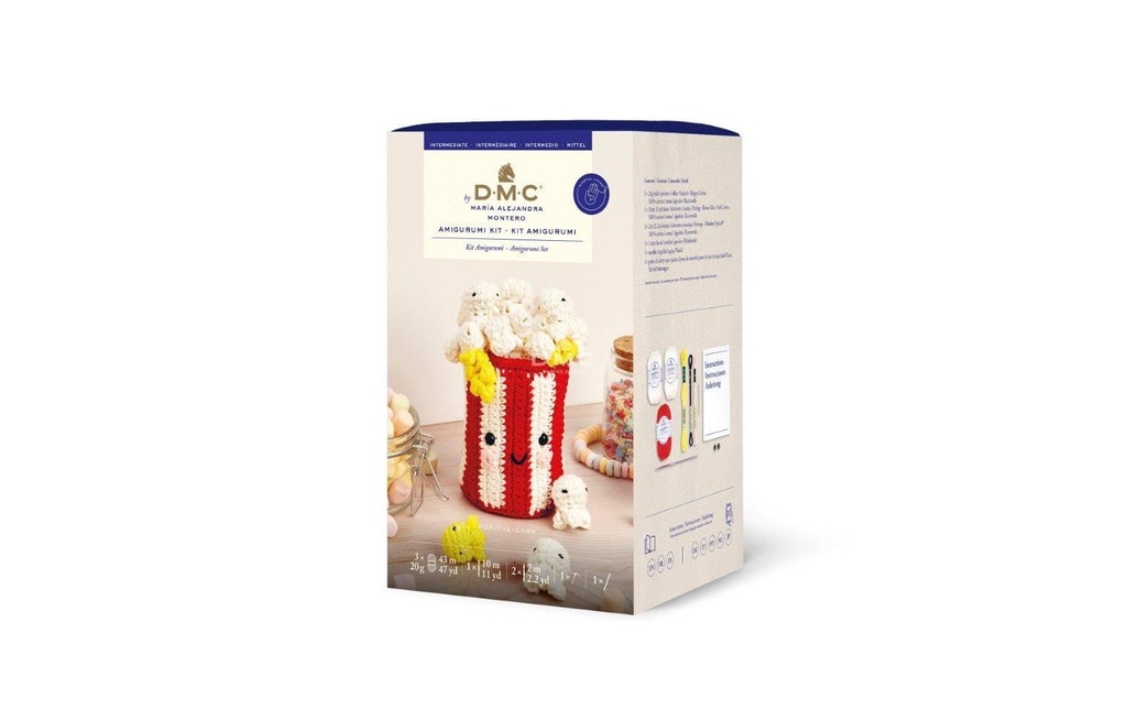 DMC Kit de crochet Amigurumi Pop the corn