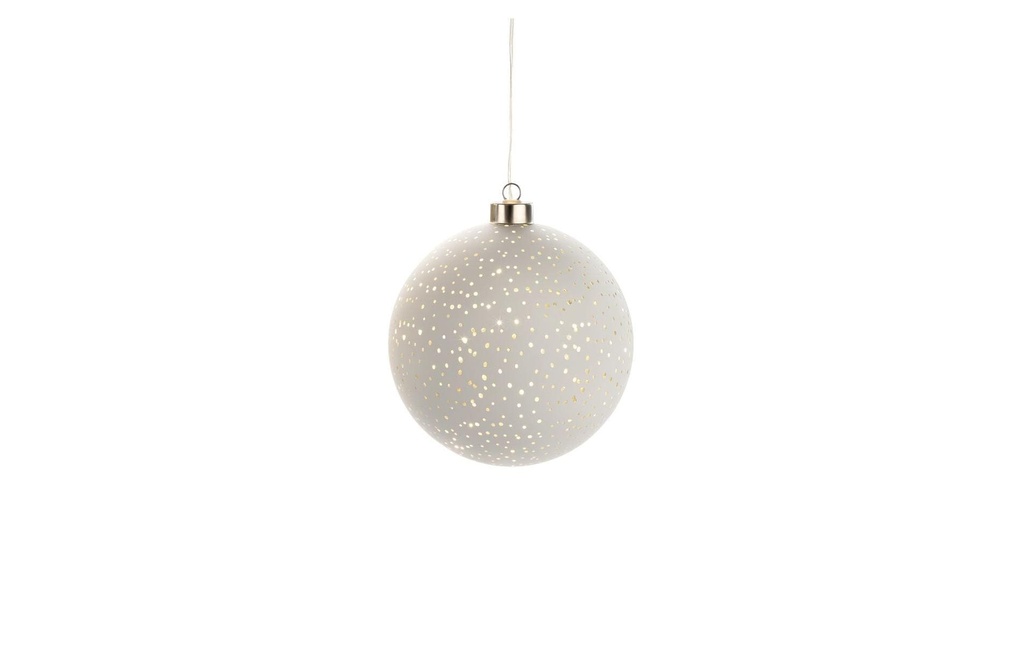 STT Accrocheur Glamour Ball L, Ø 15 cm, Blanc