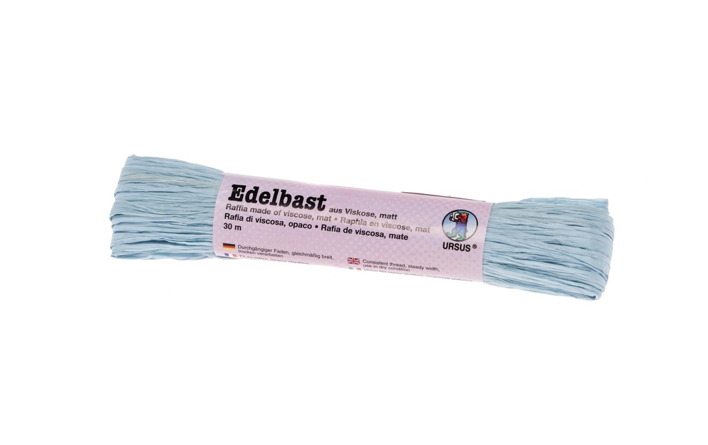 URSUS Raphia raffiné Matt Bleu clair