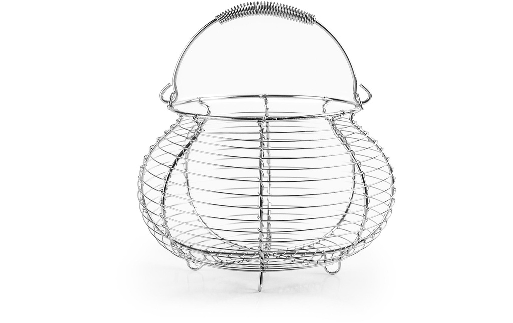 Ibili Panier à ufs en acier inoxydable 19.5 cm