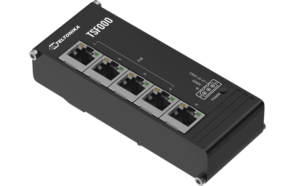 Teltonika PoE+ Switch TSF000 5 ports
