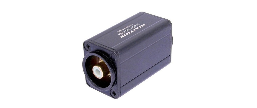 Neutrik Adaptateur audio NA2BBNC-D9B BNC - Cinch