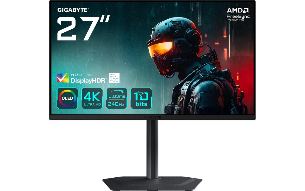 Gigabyte Moniteur MO27U2 27 , 3840 x 2160 (Ultra HD 4K)