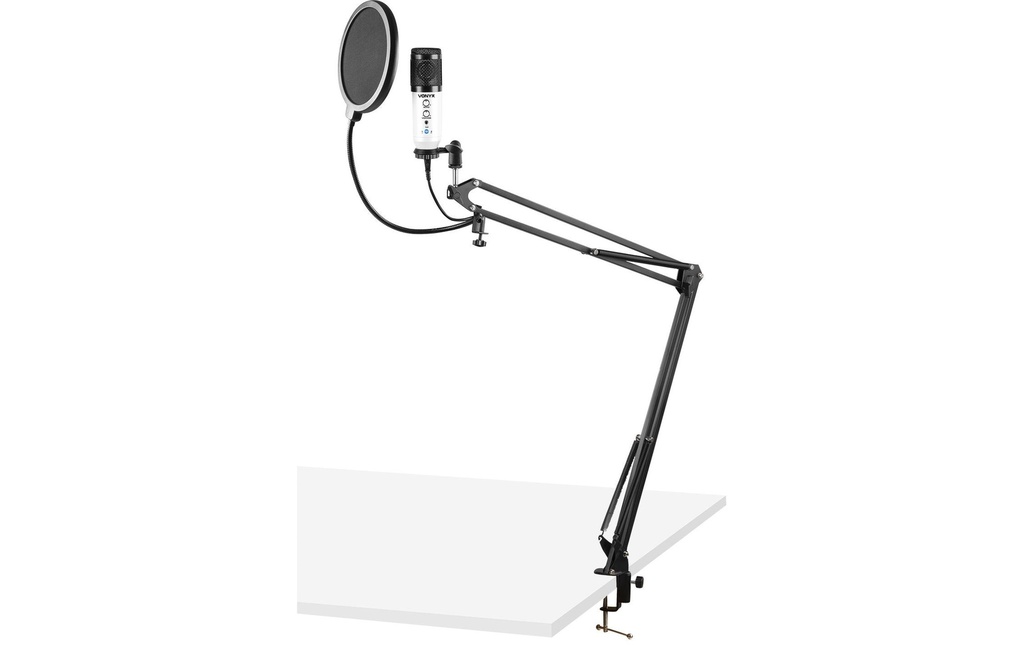 Vonyx Microphone à condensateur CMS320W