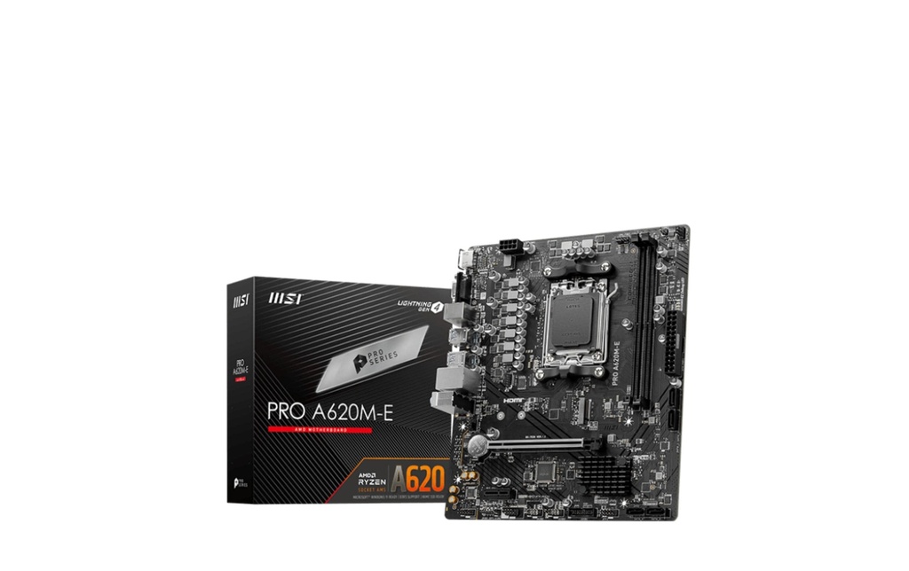MSI Carte mère Pro A620M-E