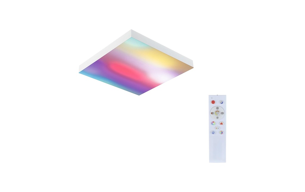 Paulmann LED Panel Velora Rainbow, 13.2 W, RGBW, blanc