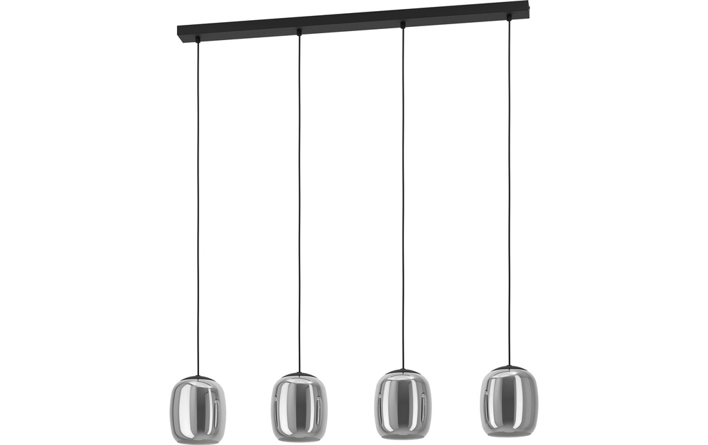 EGLO Leuchten Lampe suspendue CIAMPINO noir exkl. E27 4x28W