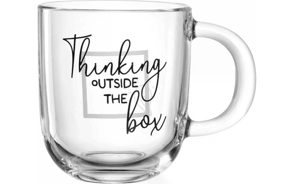 LEONARDO Tasse universelle Ufficio Thinking Outside The Box 400 ml