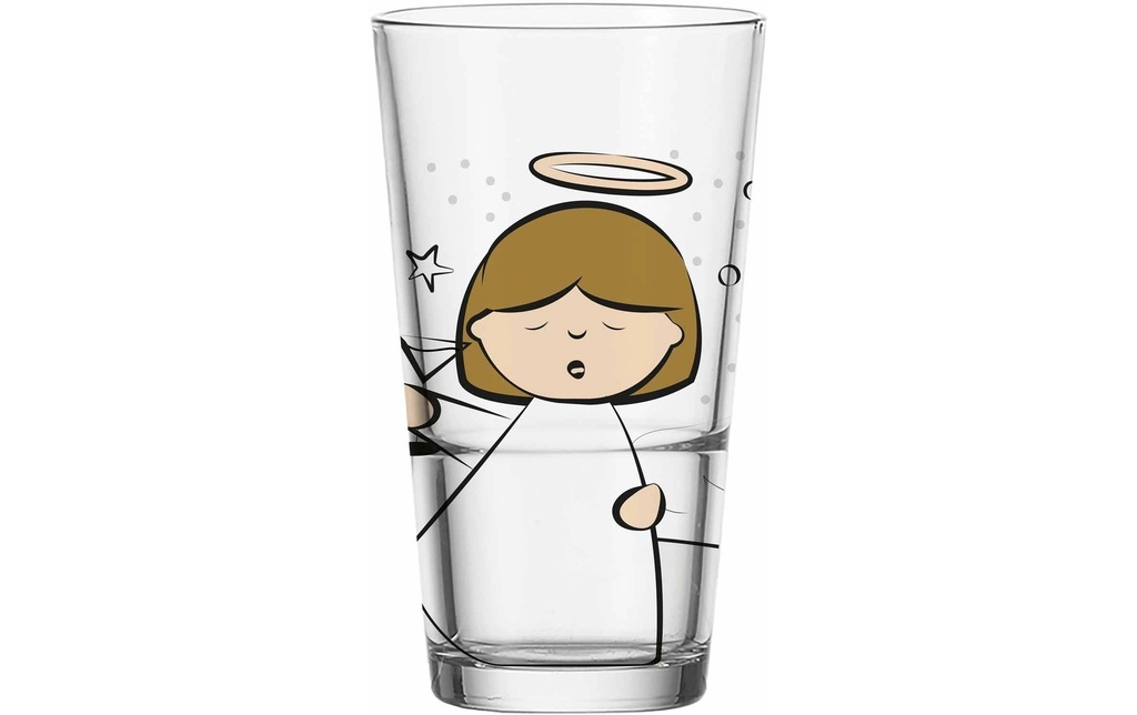 LEONARDO Verre Ange 6 x 330 ml, Transparent