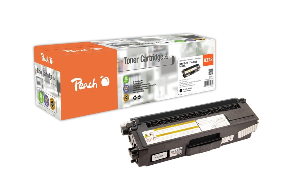 Peach Toner Brother TN-328BK noir