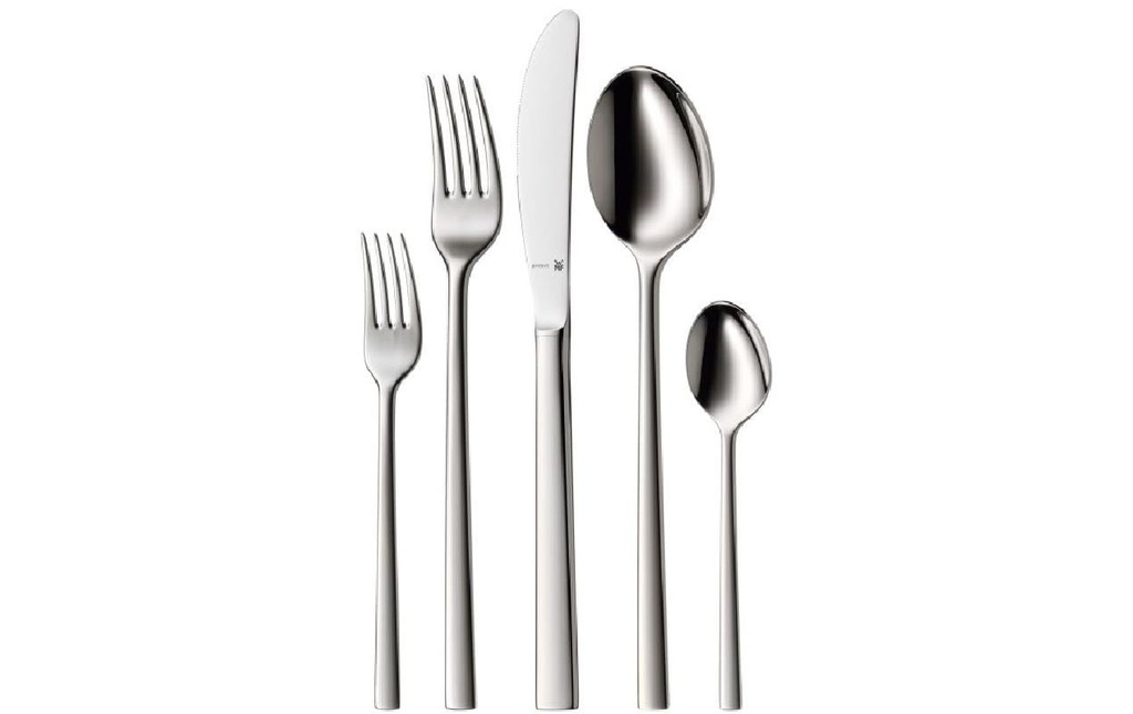 WMF Kits de couverts Sonic 30 pièces, Argenté