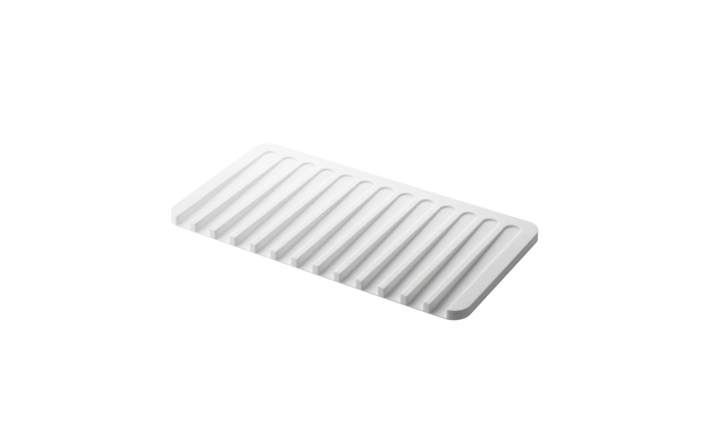 Yamazaki Tapis égouttoir Flow Blanc