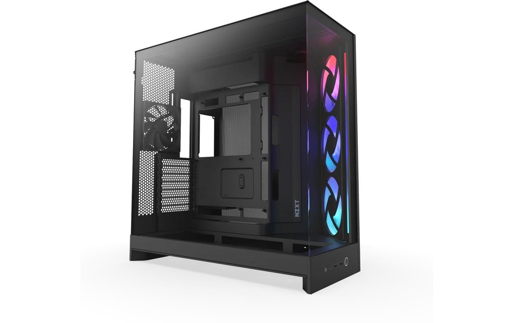 NZXT Boîtier d’ordinateur H9 Flow RGB Noir