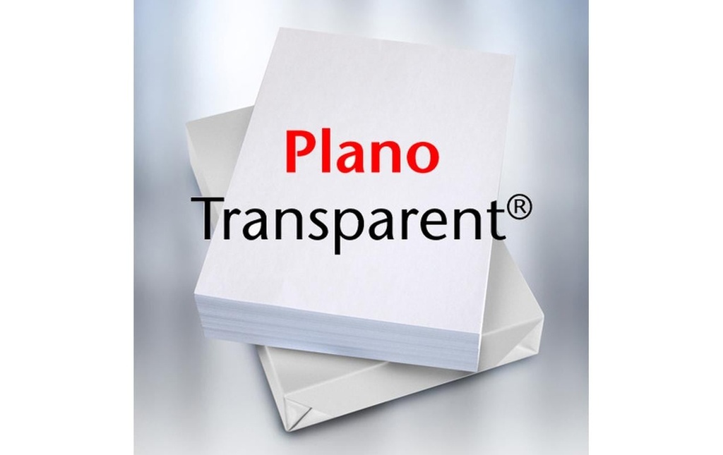 Plano Papier transparent Plano A4, 80 g/m²,  250 Pièce/s, Transparent