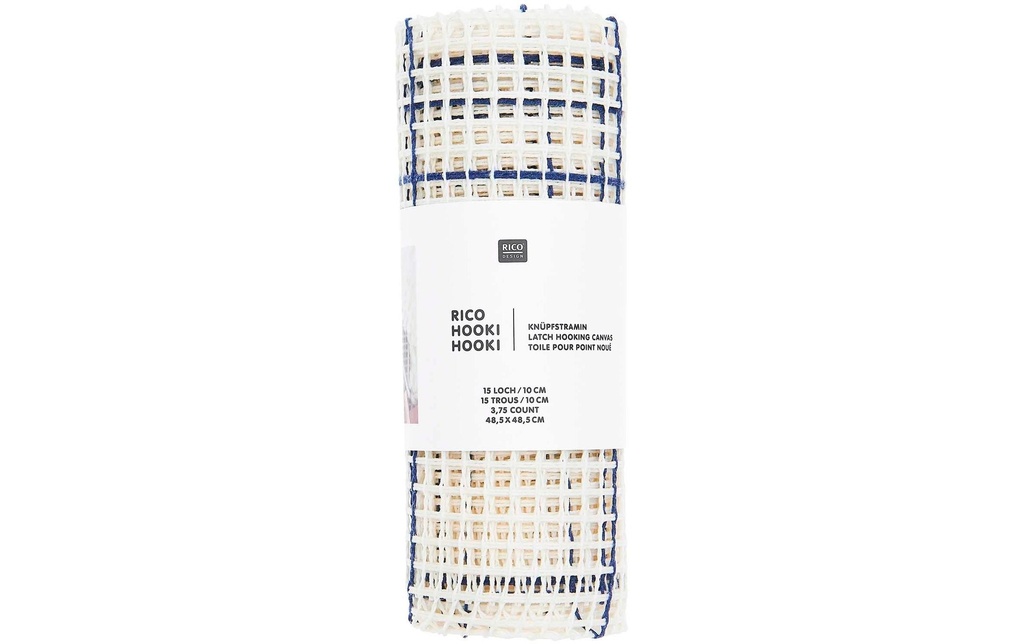 Rico Design Stramoine à nouer Coton/PES, 1 Pièce/s, Beige