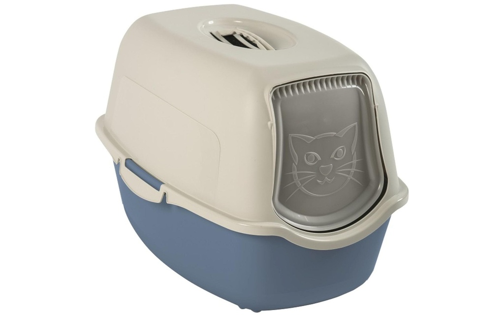 Rotho Litière pour chats Bailey Eco, Sable – Bleu