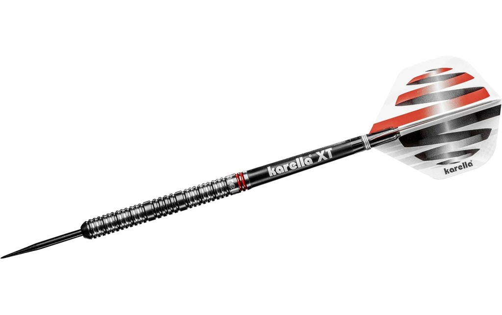 Karella Fléchettes Steeldart HiPower 22g, 3 pièces – Noir