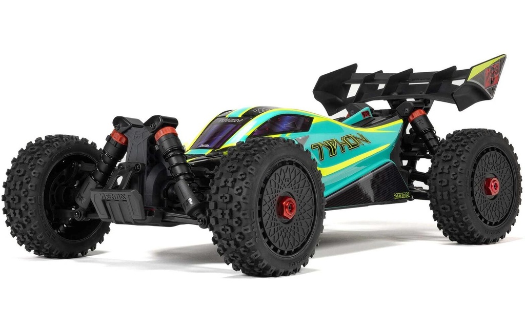 Arrma Buggy TYPHON BLX 223S Vert ARTR, 1:8