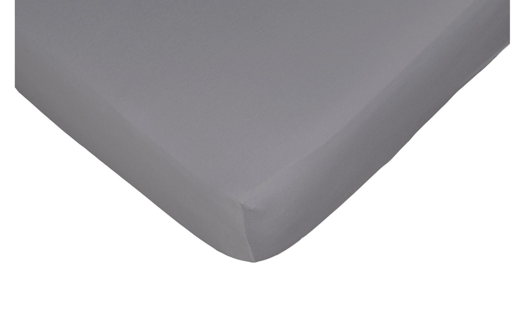 Nobilium Drap-housse Nela 140-160 x 200 cm, gris