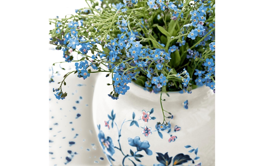 Paper + Design Serviettes en papier Forget me not 33 cm x 33 cm, 20 Pièce/s