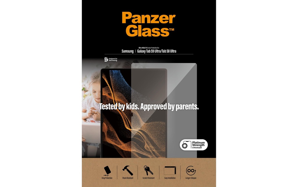 Panzerglass Films protecteurs pour tablettes Case Friendly AB Galaxy Tab S8/S9 Ultra