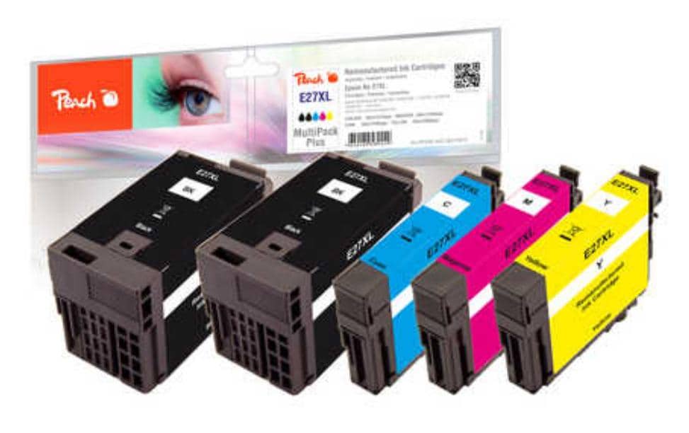 Peach Encre Epson No 27XL 2x BK, C, M, Y