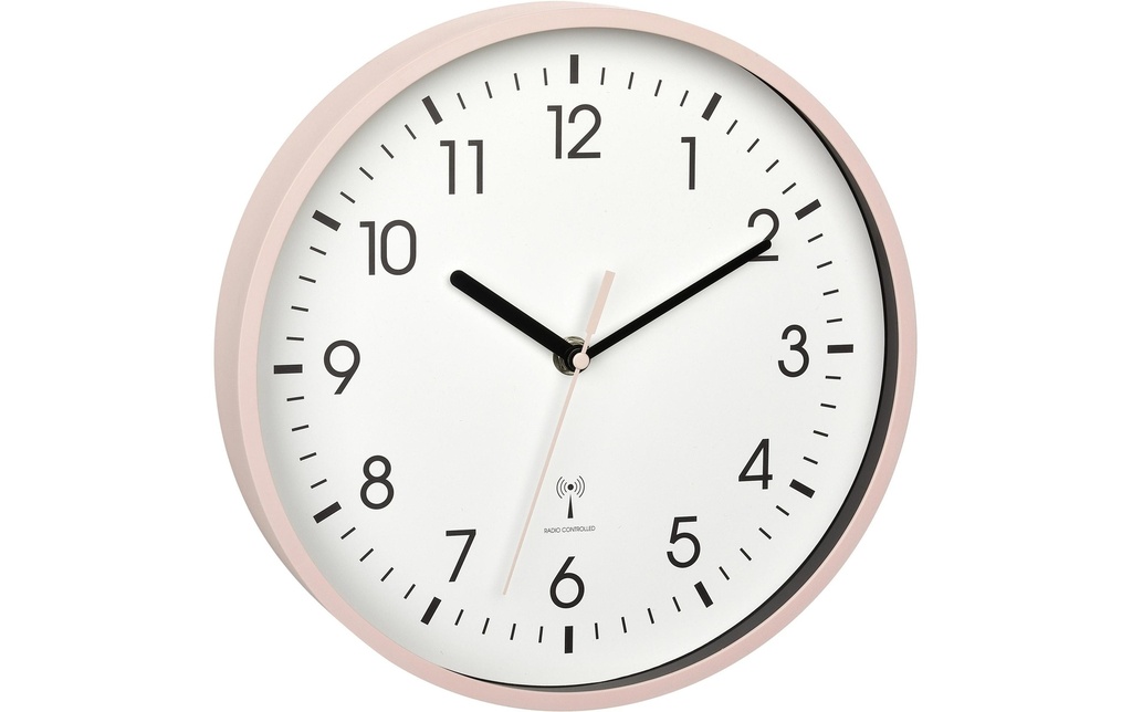 TFA Dostmann Horloge murale radio Rose