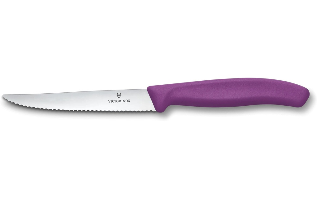 Victorinox Couteau à pizza Swiss Classic, 11 cm, Violet