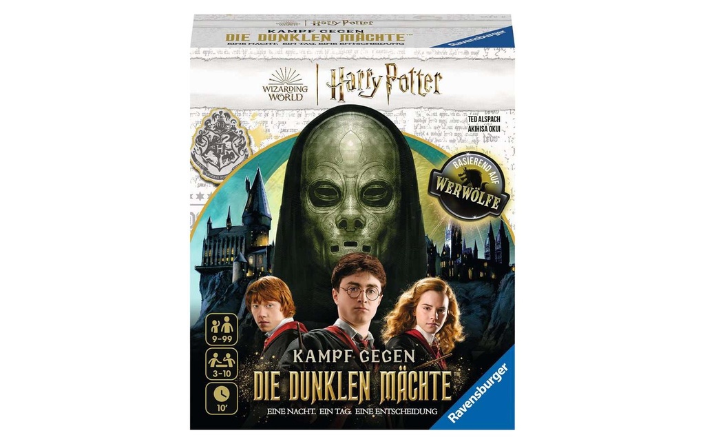Ravensburger Jeux de cartes Harry Potter – Kampf gegen die dunklen Mächte