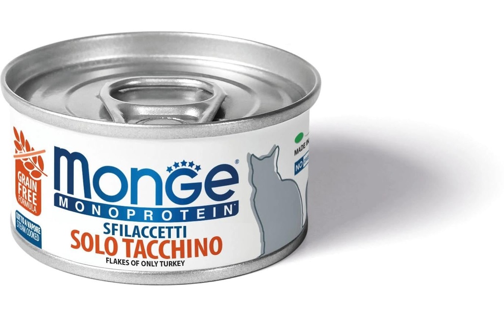 Monge Alimentation humide Chat Monoprotéine Dinde 80g