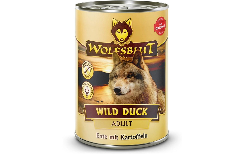 Wolfsblut Alimentation humide Dog Wild Duck, 395 g