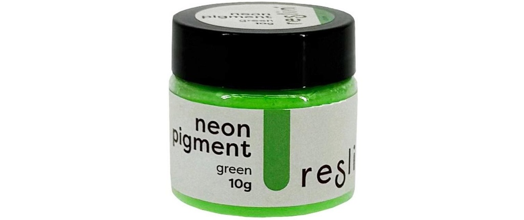 Reslin Pigments Poudre Vert fluo, 10g