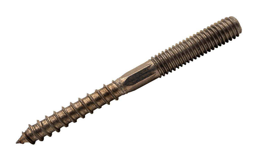 FTM Vis à double filetage, Inox A2 M8 x 80 mm, 2 pièces