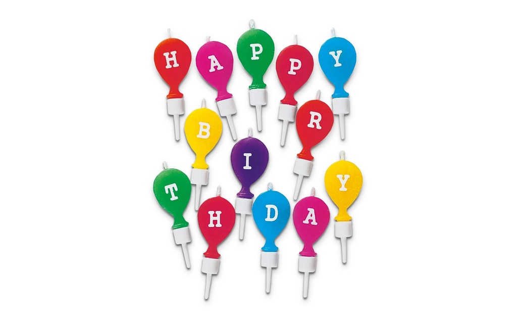 Städter Bougie Happy Birthday 13 Pièce/s