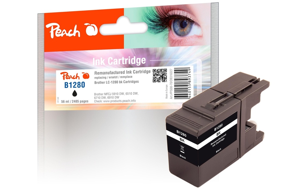 Peach Encre Brother LC-1280 XL noir