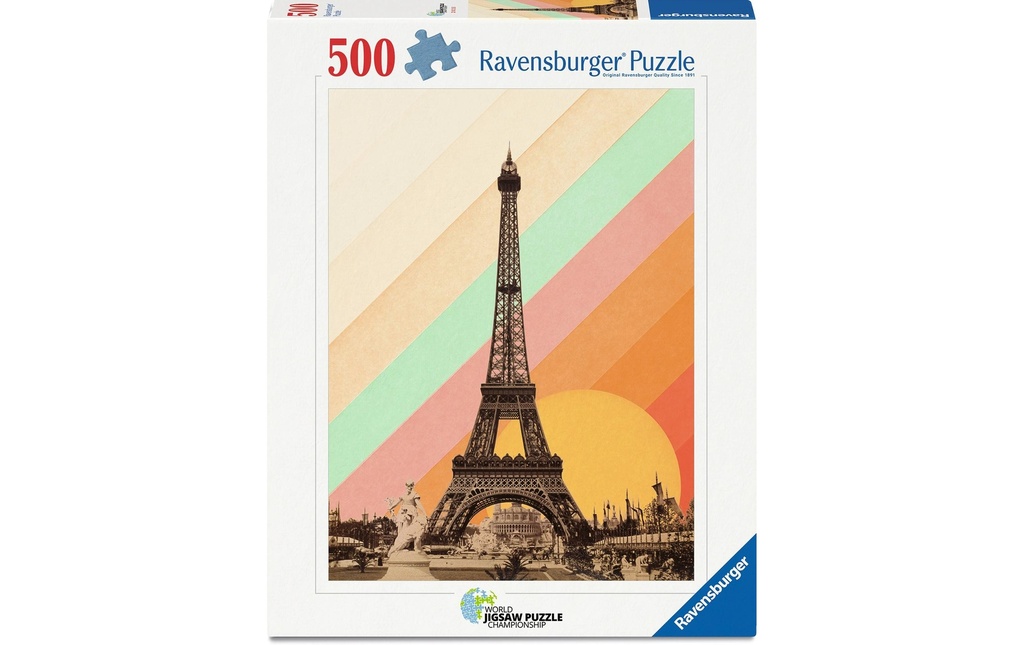Ravensburger Puzzle Arc-en-ciel de Paris 500 pièces
