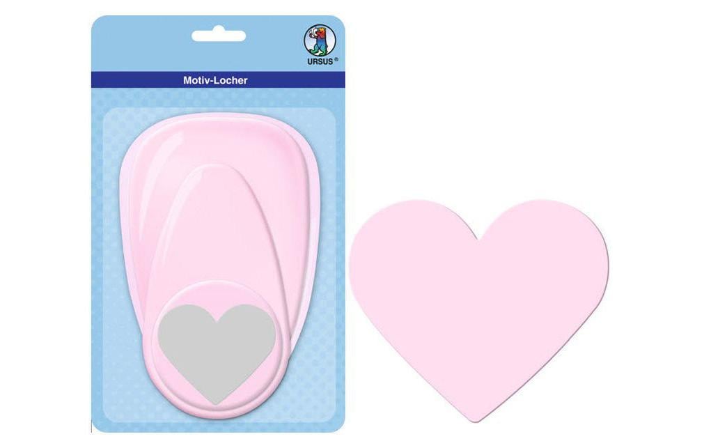 URSUS Perforatrice à motif Jumbo 7.6 cm, coeur