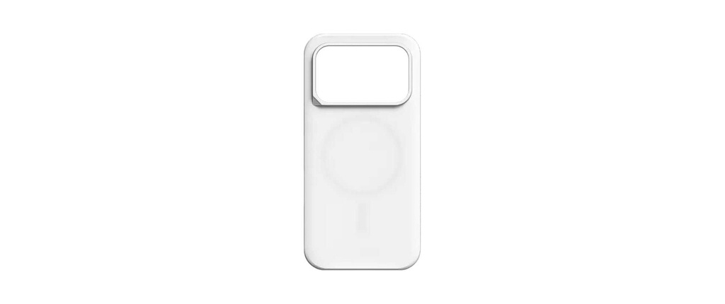 Rhinoshield Coque arrière Solid X Magsafe iPhone 17 Pro Classic White