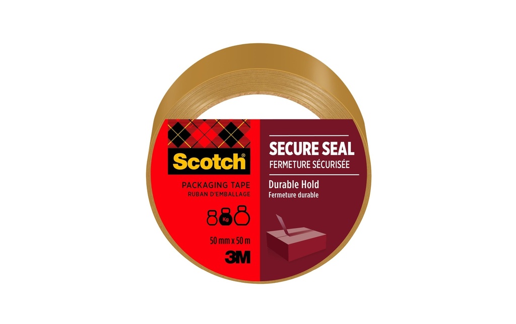 Scotch Ruban adhésif Extra Resistant 50 mm x 50 m, Braun
